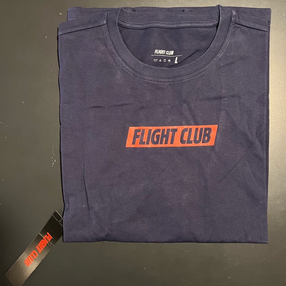 Navy Blue Flight Club Men's Long Sleeve Shirt - Brand New with Tags - Large